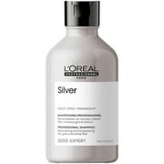 L Oreal Professionnel Serie Expert Silver Shampoo | Neutralizing Purple Cleanser, 10.1oz