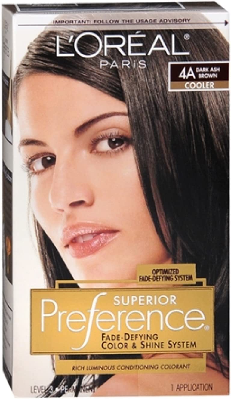 Loreal Superior Preference 4A Dark Ash Brown (Cooler) 1 Each (Pack Of