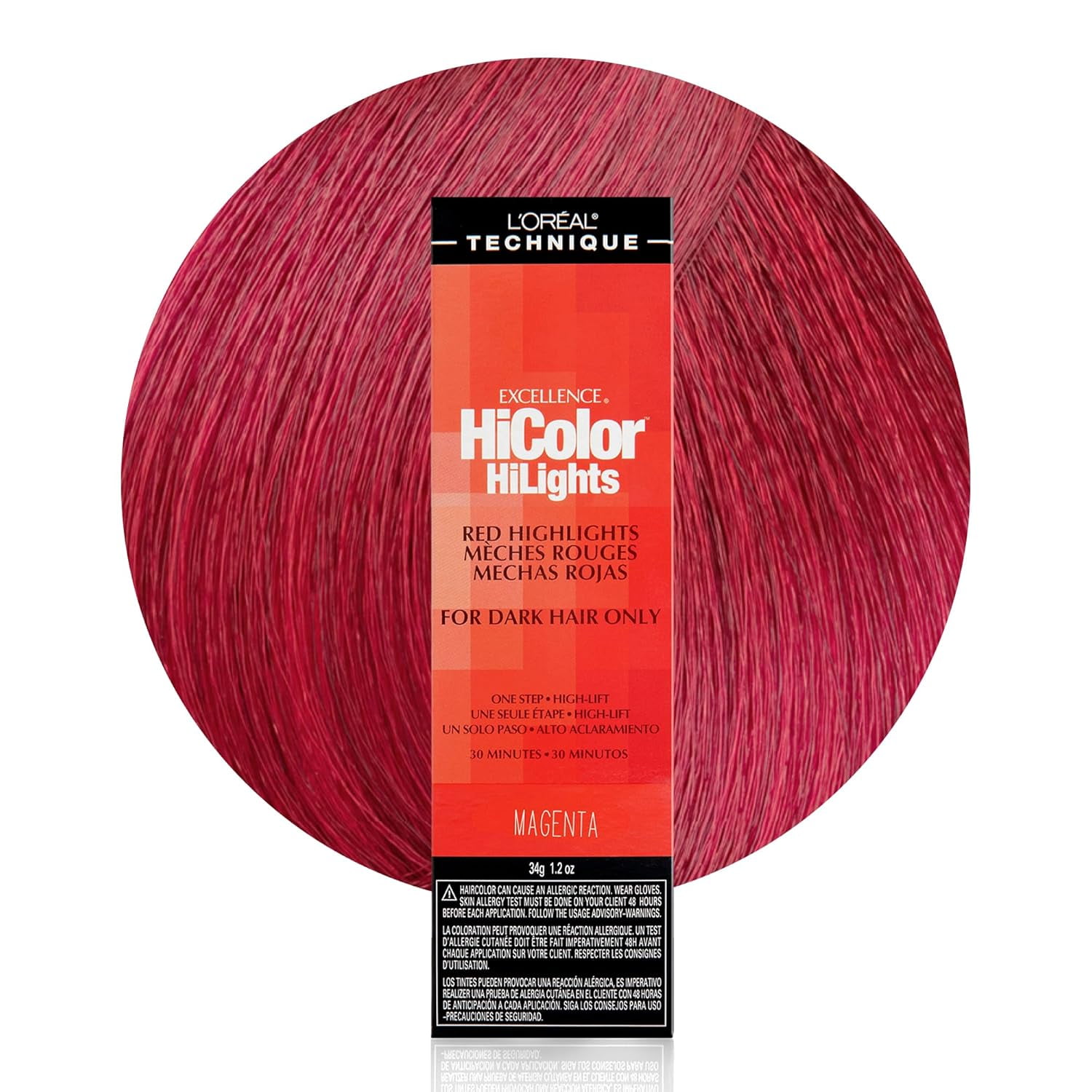 Loreal Technique Excellence Hicolor Hilights Red Highlights