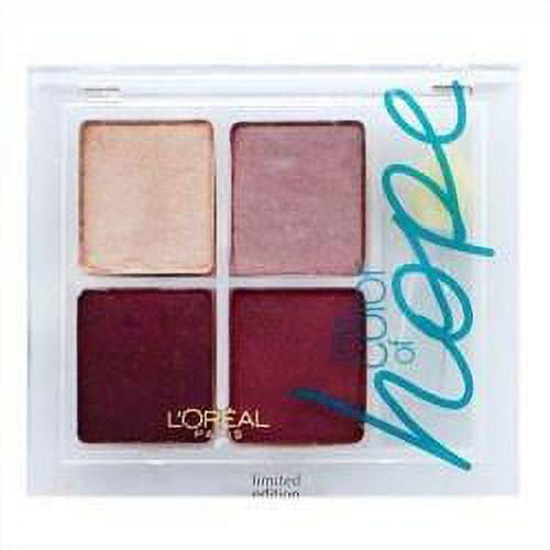 Loreal The Color of Hope Wear Infinite Eye Shadow Quad