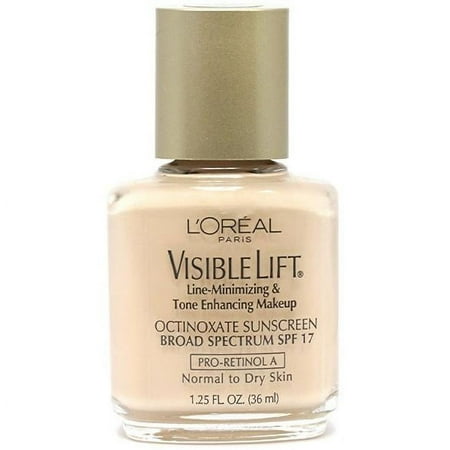 Loreal Visible Lift Line Minimizing & Tone Enhancing Makeup, SPF 17