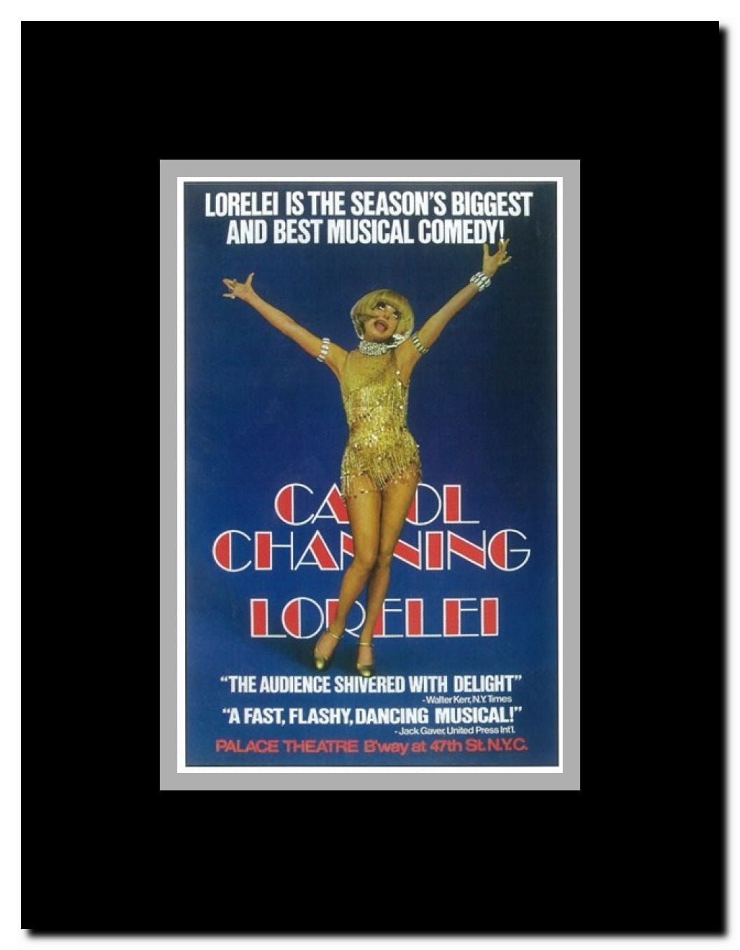 Lorelei (Broadway) Framed Movie Poster