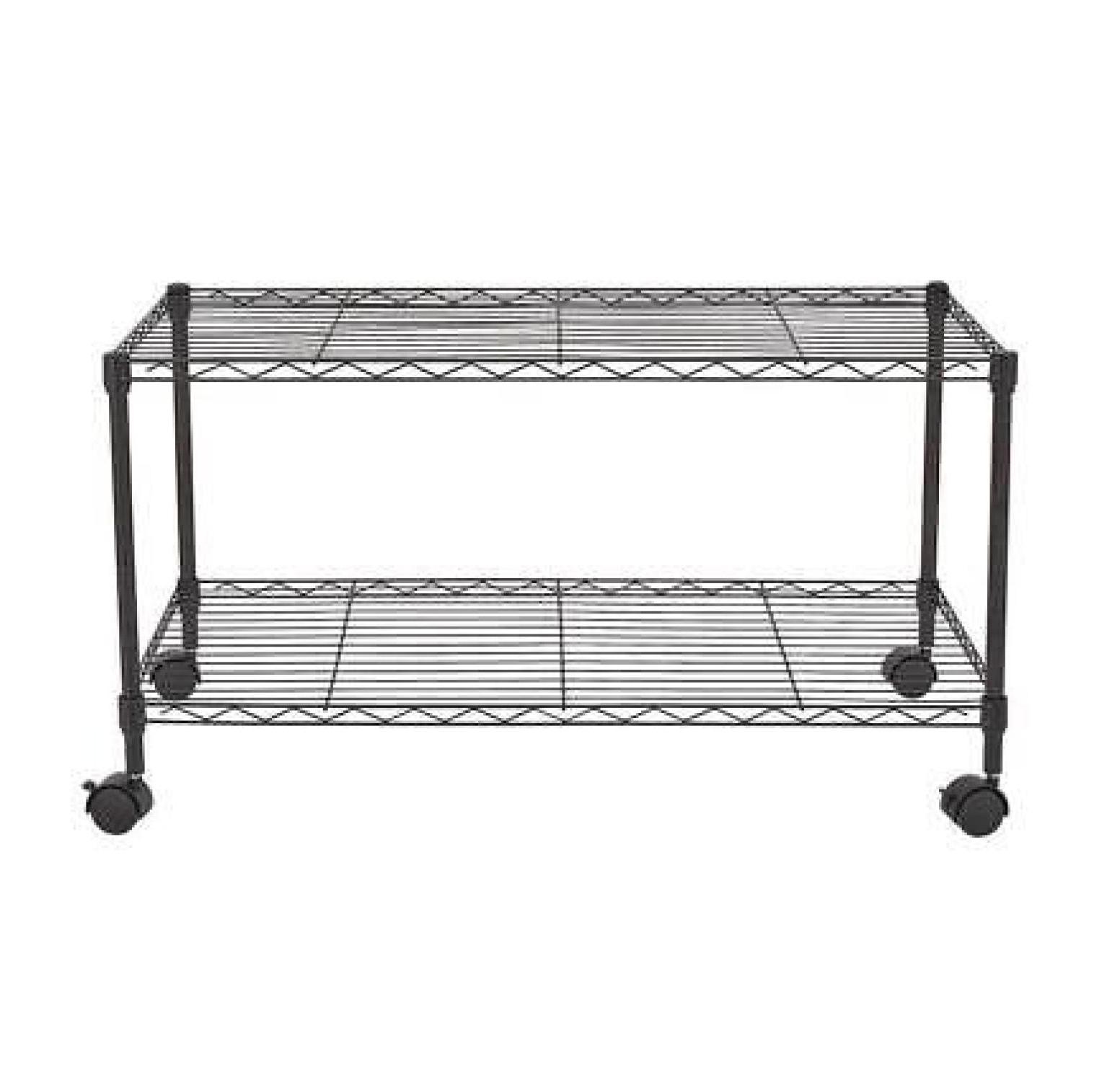 2-Pack 3-Tier Steel Wire Shelving Units - 36"W X 16"D X 36"H, Adjustable, Heavy Duty For Garage Kitchen Pantry