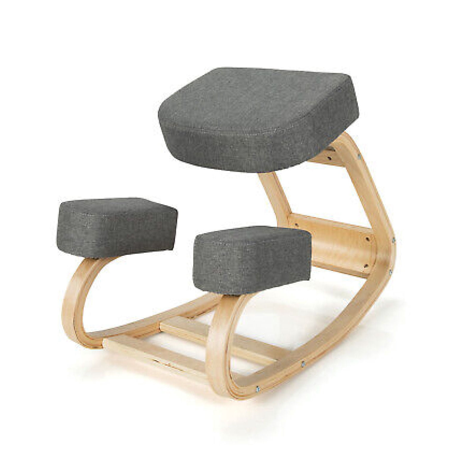 Lorelia Ergonomic Kneeling Chair Rocking Office Desk Stool Upright