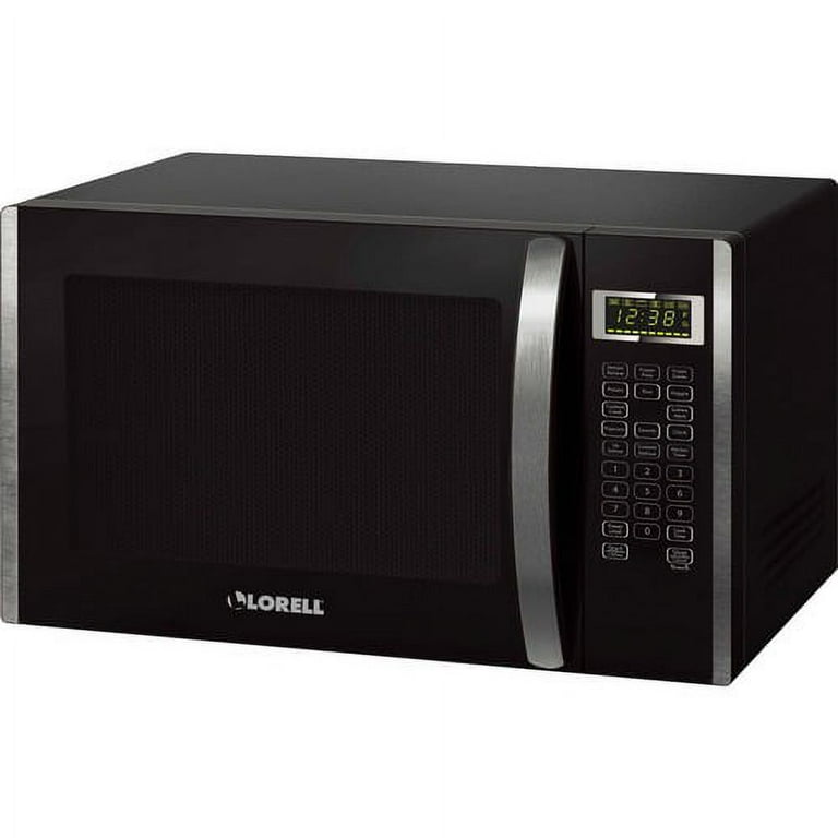 Lorell Microwave - Single - 1.6 ft Capacity - Microwave - 11 Power Levels - FuseMetal - Countertop - Black, Silver Lorell Microwave - Single - 1.6 ft Capacity - Microwave - 11 Power Levels - FuseMetal - Countertop - Black, Silver