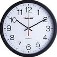 thumbnail image 1 of Lorell, LLR61008, 12-1/2" Slimline Wall Clock, 1, 1 of 6