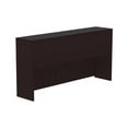 thumbnail image 1 of Lorell Essentials Espresso Laminate 4-door Hutch - 72" x 15" x 36" Hutch - Drawer(s)4 Door(s) - Material: Polyvinyl Chloride (PVC) Edge, Metal Drawer - Finish: Espresso, 1 of 4