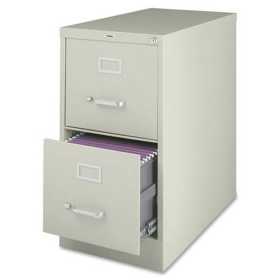Lorell, Vertical file - 2-Drawer, 1 Each, Putty