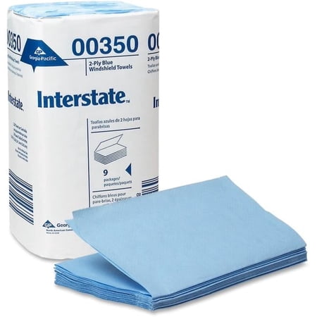 Lorell 2Ply Windshield Paper Towel
