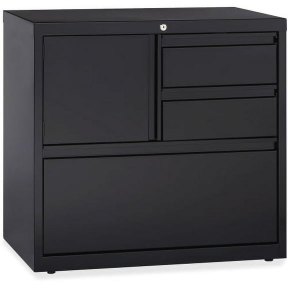 Lorell 30 30" x 18.6" x 28" - 3 x Drawer(s) for File, Box - A4, Letter, Legal - Hanging Rail Storage Cabinet