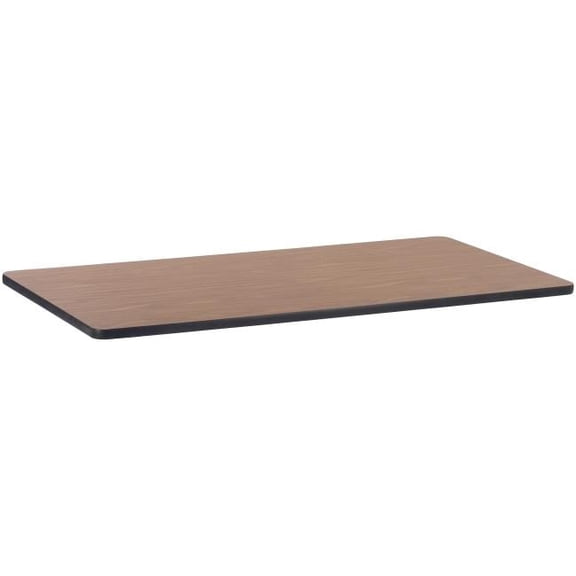 Lorell 30 x 60 Med Oak Laminate Rectangular Activity Tabletop - Medium Oak