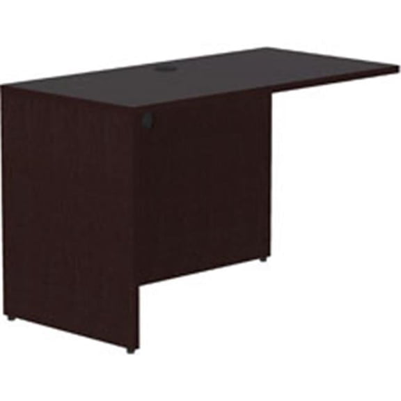 Lorell 42 x 24 in. Essentials Espresso Laminate Return Shell, Espresso