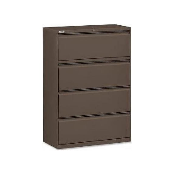 Lorell, LLR60474, Fortress Series 42'' Lateral File, 1 Each, Medium Tone