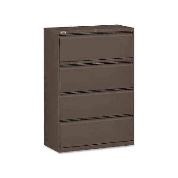 Lorell, LLR60474, Fortress Series 42'' Lateral File, 1 Each, Medium Tone