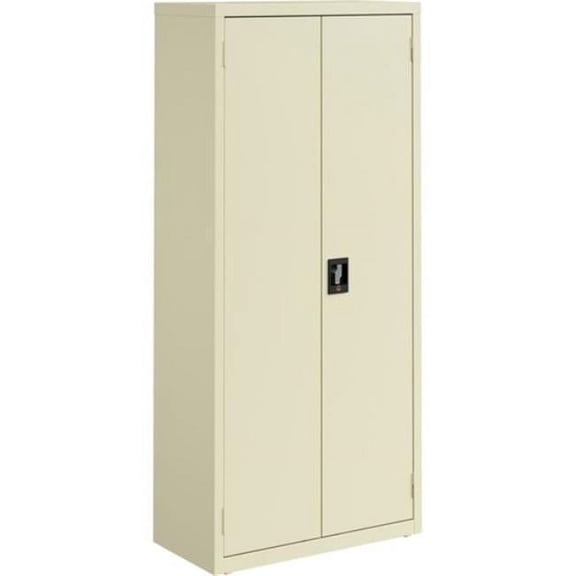 Lorell  720 lbs Slimline Storage Cabinet, Putty