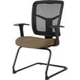 thumbnail image 1 of Lorell 86000 Series Mesh Side Arm Guest Chair in Roulette, 1 of 3