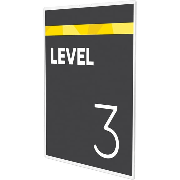 Lorell, LLR49206, Acrylic Cubicle Frame, 1 Each