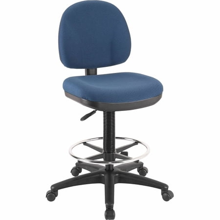 Lorell, Pneumatic Adjustable Multi-task Stool, 1 Each, Blue