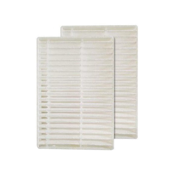 Lorell Air Filter, Hepa, 2-1/4"Wx3-1/4"Lx1/2"H, 2/Pk, Black (LLR03147)