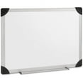 thumbnail image 1 of Lorell Aluminum Frame Dry-erase Boards 72" (6 ft) Width x 48" (4 ft) Height - White Styrene Surface - Aluminum Frame - 1 Each, 1 of 3