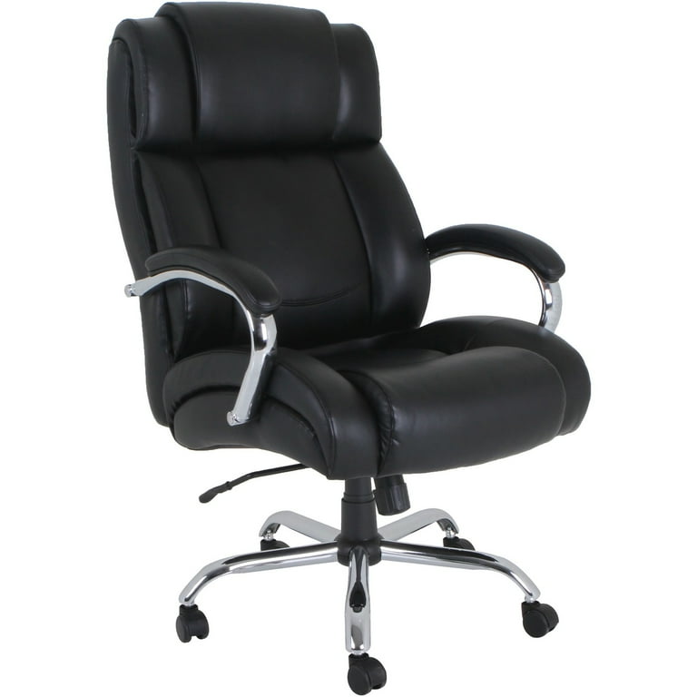 Lorell Big & Tall Chair with UltraCoil Comfort - Black - 1 Each Lorell Big & Tall Chair with UltraCoil Comfort - Black - 1 Each