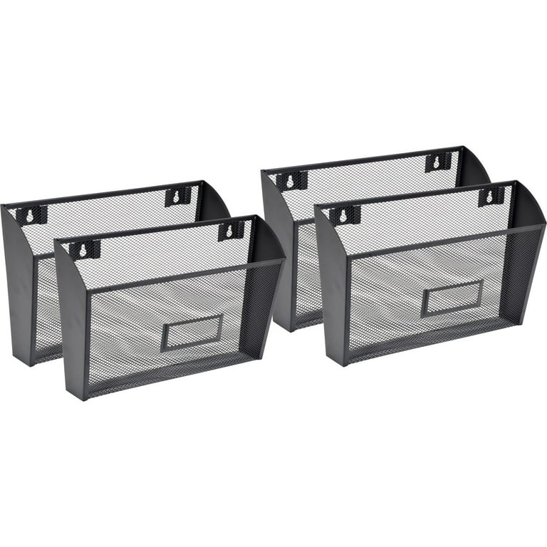 Lorell Mesh Wire Wall Pockets - 6.6 Lorell Mesh Wire Wall Pockets - 6.6