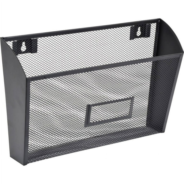 Lorell Mesh Wire Wall Pockets - 6.6 Lorell Mesh Wire Wall Pockets - 6.6