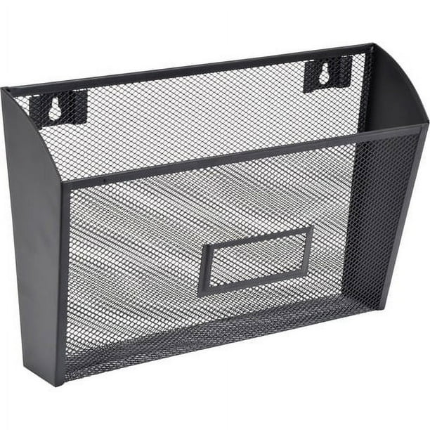 Lorell Mesh Wire Wall Pocket - 6.6