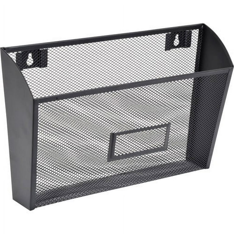 Lorell Mesh Wire Wall Pocket - 6.6 Lorell Mesh Wire Wall Pocket - 6.6