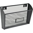 thumbnail image 1 of Lorell Black Mesh Wire Wall Pocket, 1 of 3