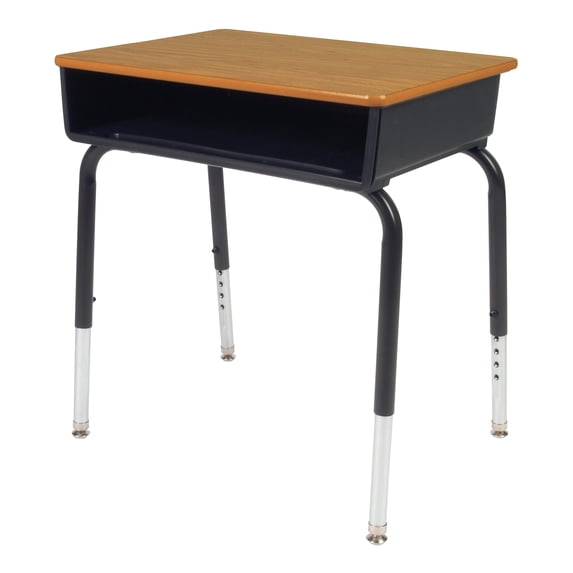Lorell Book Box Kids Desk and Student Desk, Adjustable Height