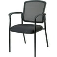 thumbnail image 1 of Lorell, Breathable Mesh Guest Chair, 1 Each, Black, 1 of 3