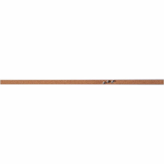 Lorell, LLR49533, Cork Strip Bulletin Bar, 1 Each