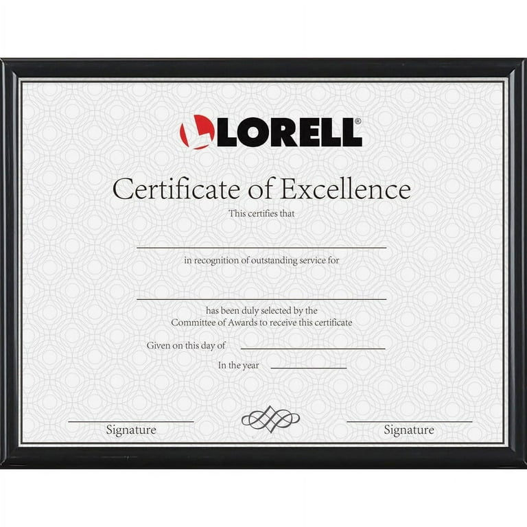 Lorell Certificate Frame - 8.50 Lorell Certificate Frame - 8.50