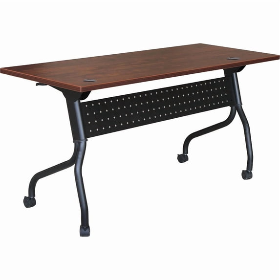 Lorell, Cherry Flip Top Training Table, 1 Each