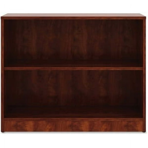 Lorell, Cherry Laminate Bookcase, 1 Each, Cherry