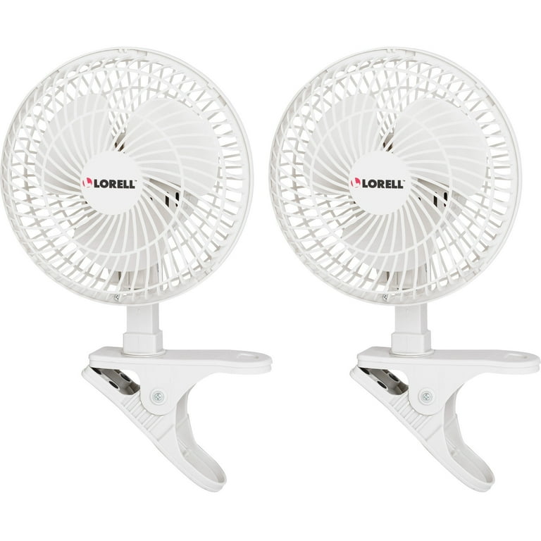 Lorell Clip-On Personal Fan - 152.4 mm Diameter - 2 Speed - Adjustable Tilt Head - 9.5 Lorell Clip-On Personal Fan - 152.4 mm Diameter - 2 Speed - Adjustable Tilt Head - 9.5