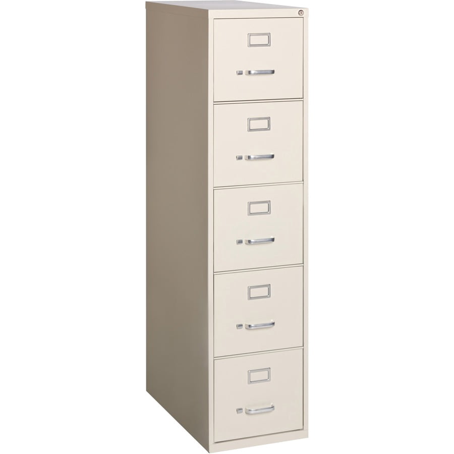 Lorell, LLR48497, Commercial Grade Vertical File Cabinet, 1 Each, Putty ...