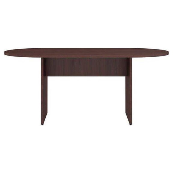 Lorell Conference Table, Oval, Top/Base, 72"X36"X29-1/2", Epo (LLR18230)
