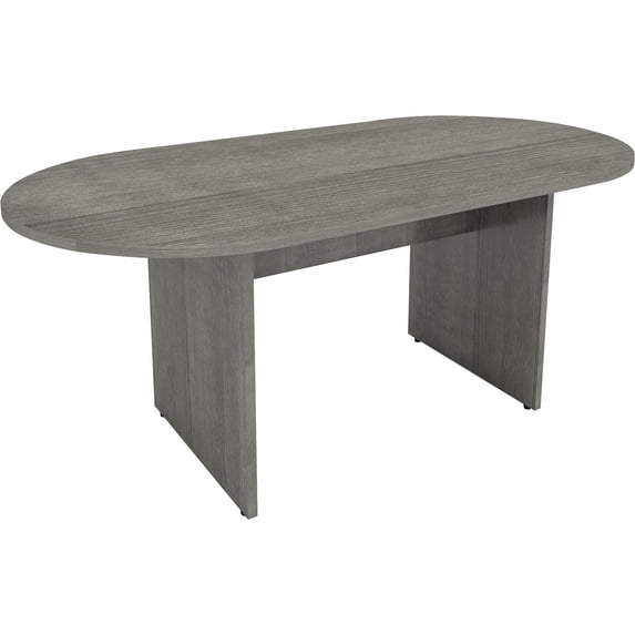 Lorell Conference Table, Oval, Top/Base, 72"X36"X29-1/2", Wc (LLR69569)