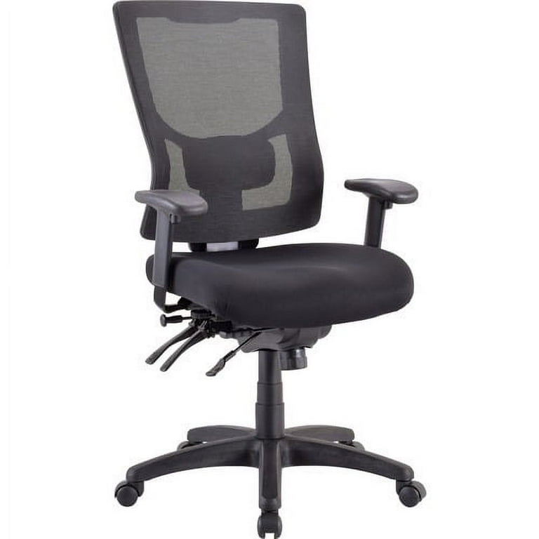 Lorell Conjure Executive Mesh High-back Chair Frame - Black - 1 Each