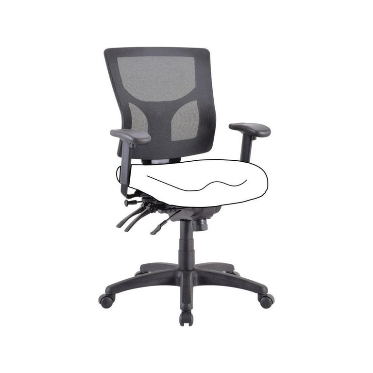 Lorell Conjure Executive Mesh Mid-back Chair Frame - Black - 1 Each Lorell Conjure Executive Mesh Mid-back Chair Frame - Black - 1 Each