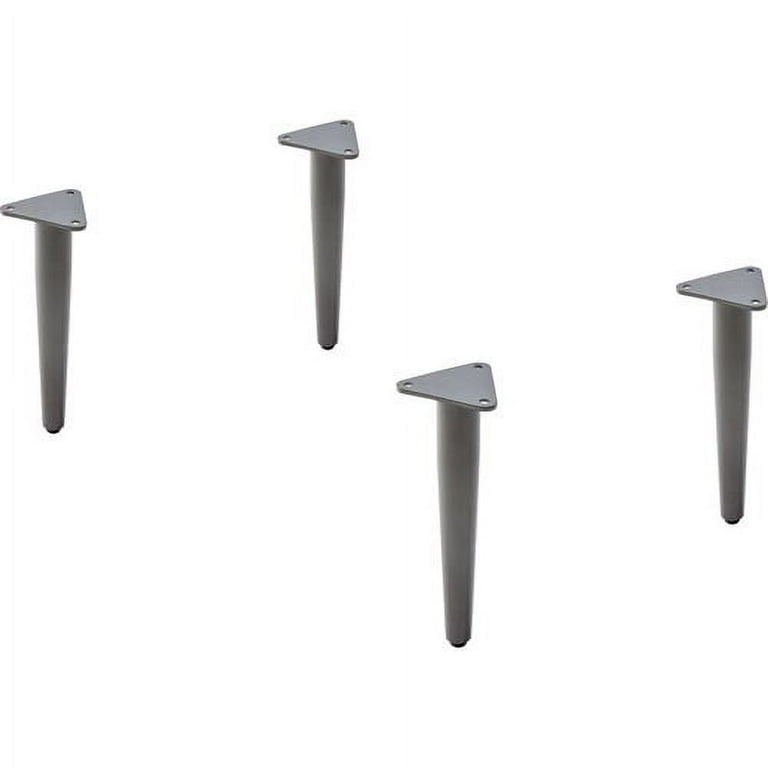 Lorell Contemporary Reception Collection Single Metal Bases - 4.5 Lorell Contemporary Reception Collection Single Metal Bases - 4.5