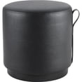 thumbnail image 1 of Lorell, Contemporary Seating Round Foot Stool, 1 Each, 1 of 3