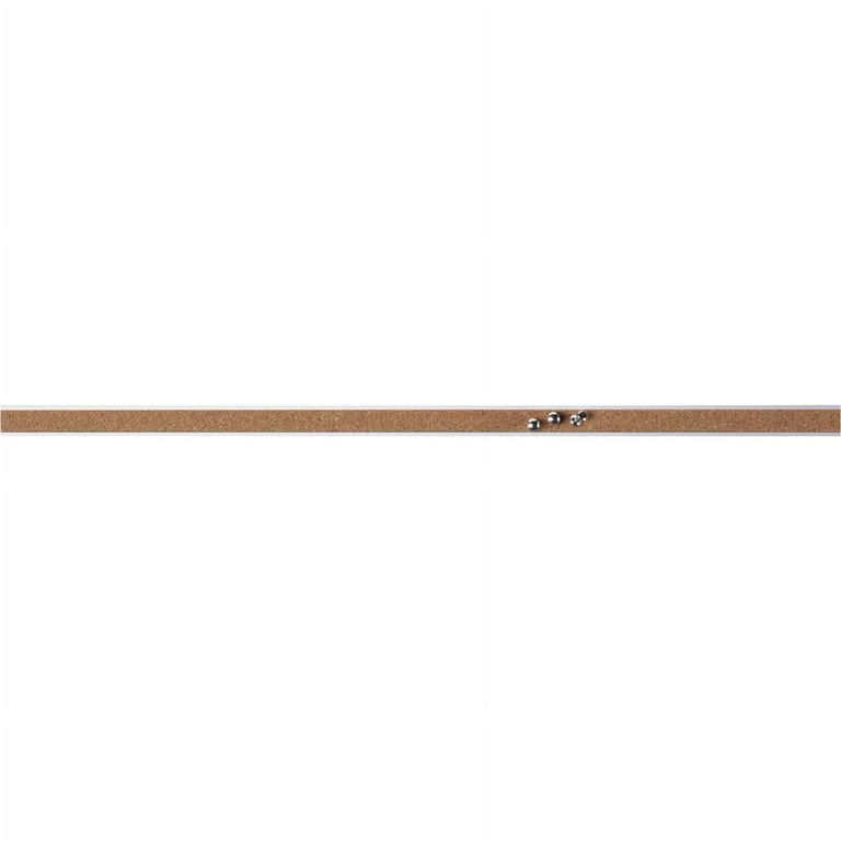 Lorell Cork Strip Bulletin Bars - 24 Lorell Cork Strip Bulletin Bars - 24