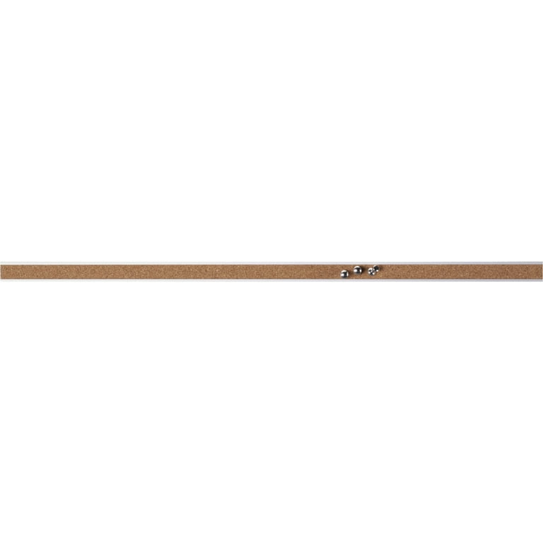 Lorell Cork Strip Bulletin Bars - 48 Lorell Cork Strip Bulletin Bars - 48