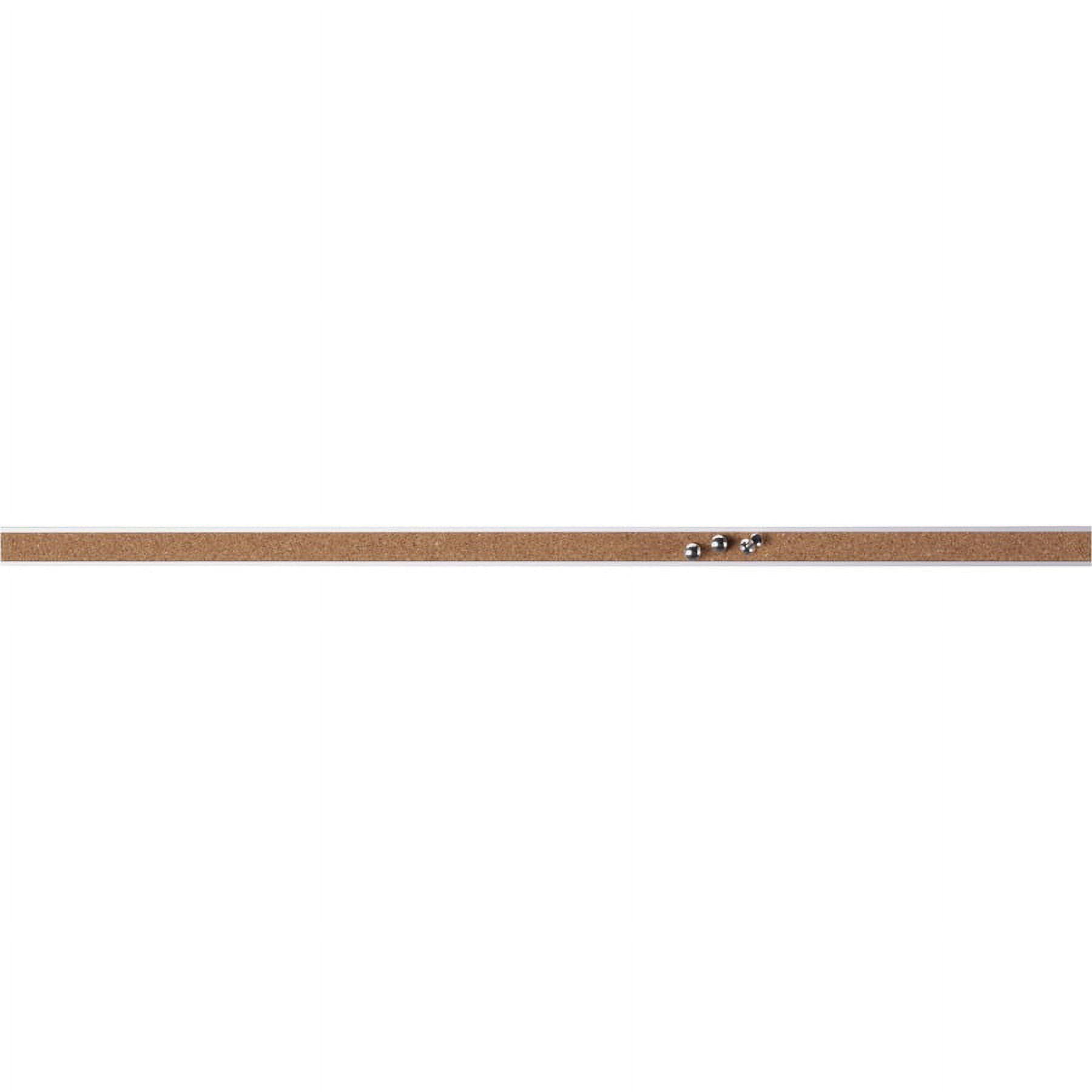 Lorell Cork Strip Bulletin Bar - 36 Lorell Cork Strip Bulletin Bar - 36