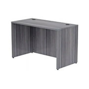 Lorell Desk Shell, Rectangular, 48"X24"X29-1/2", Weathered Charcoal LLR69549