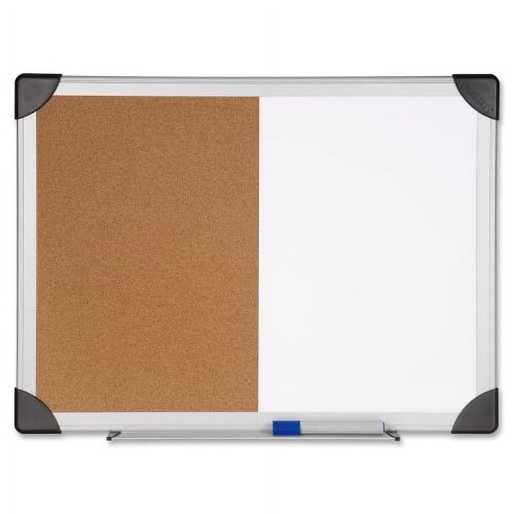 Lorell Combo Dry-Erase/Cork Board - 24 Lorell Combo Dry-Erase/Cork Board - 24