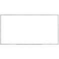 thumbnail image 1 of Sparco Melamine Board - 96" Width X 48" Height - White Styrene Surface - Aluminum Frame - Film - 1 Each (SPR00503), 1 of 2